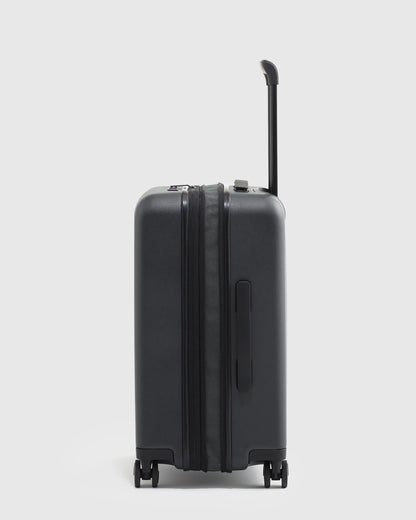 Expandable Carry-On & Medium Check-In Suitcase Set - One Size / Black