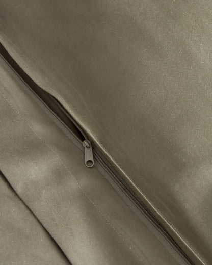 Signature Giza Cotton Sateen Duvet Cover Set - Twin / Sand