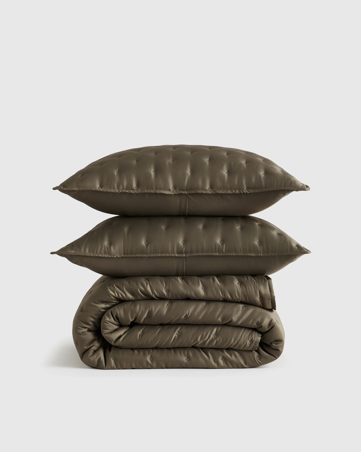 Bamboo Dream Quilt Set - Twin / Sage
