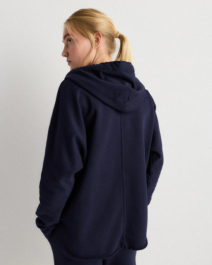 Organic French Terry Hoodie - XS / Ruby Red