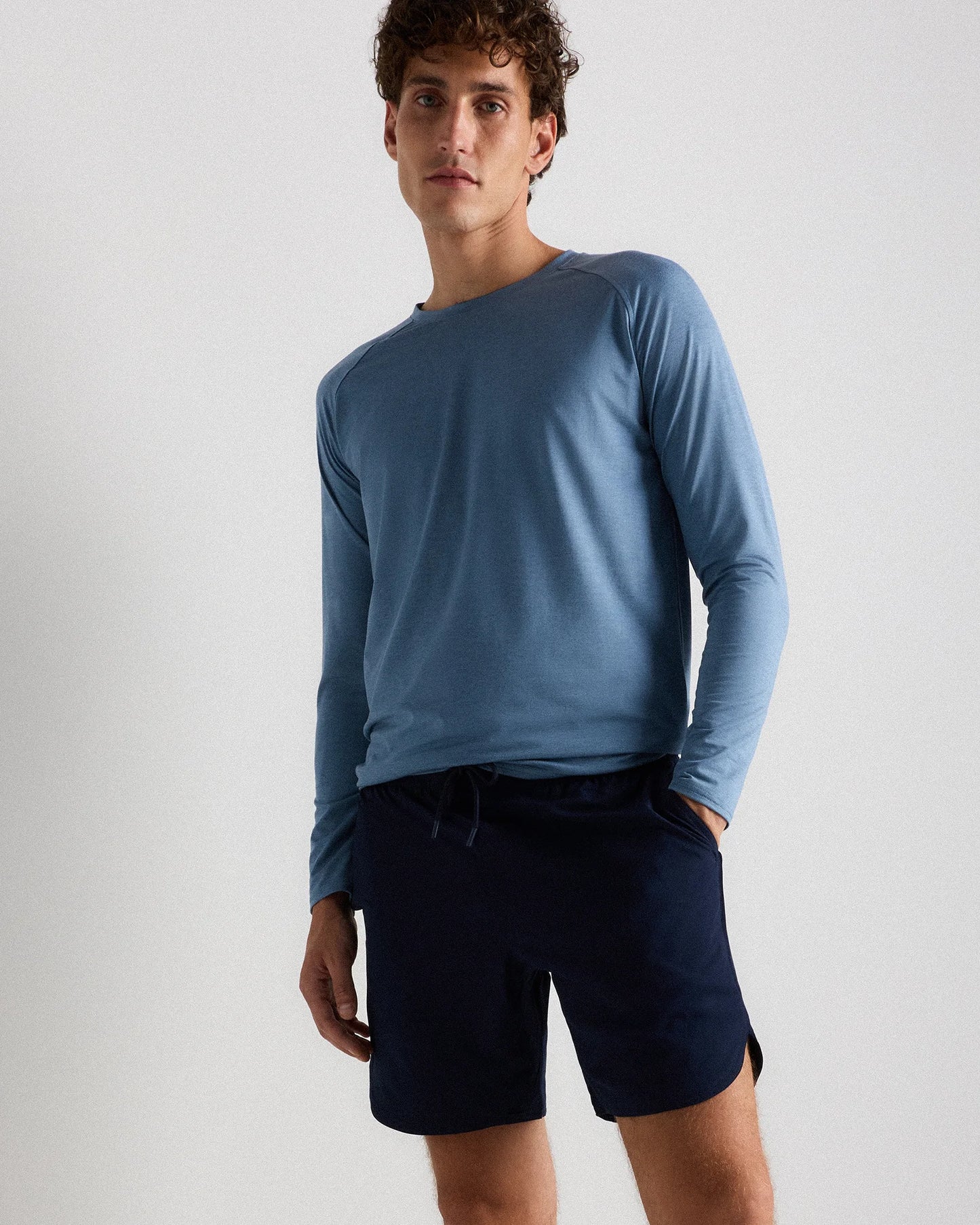 Sweat Tech Training Unlined Shorts - 7" - S / Black