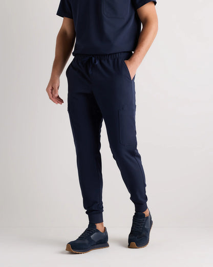 AeraFlex Scrub Joggers - S / Bold Black