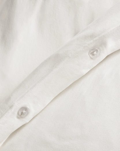 Organic Jersey Duvet Cover Set - Twin / Light Blue