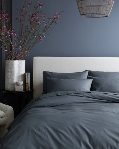 Organic Crisp Percale Sham Set - Standard / White