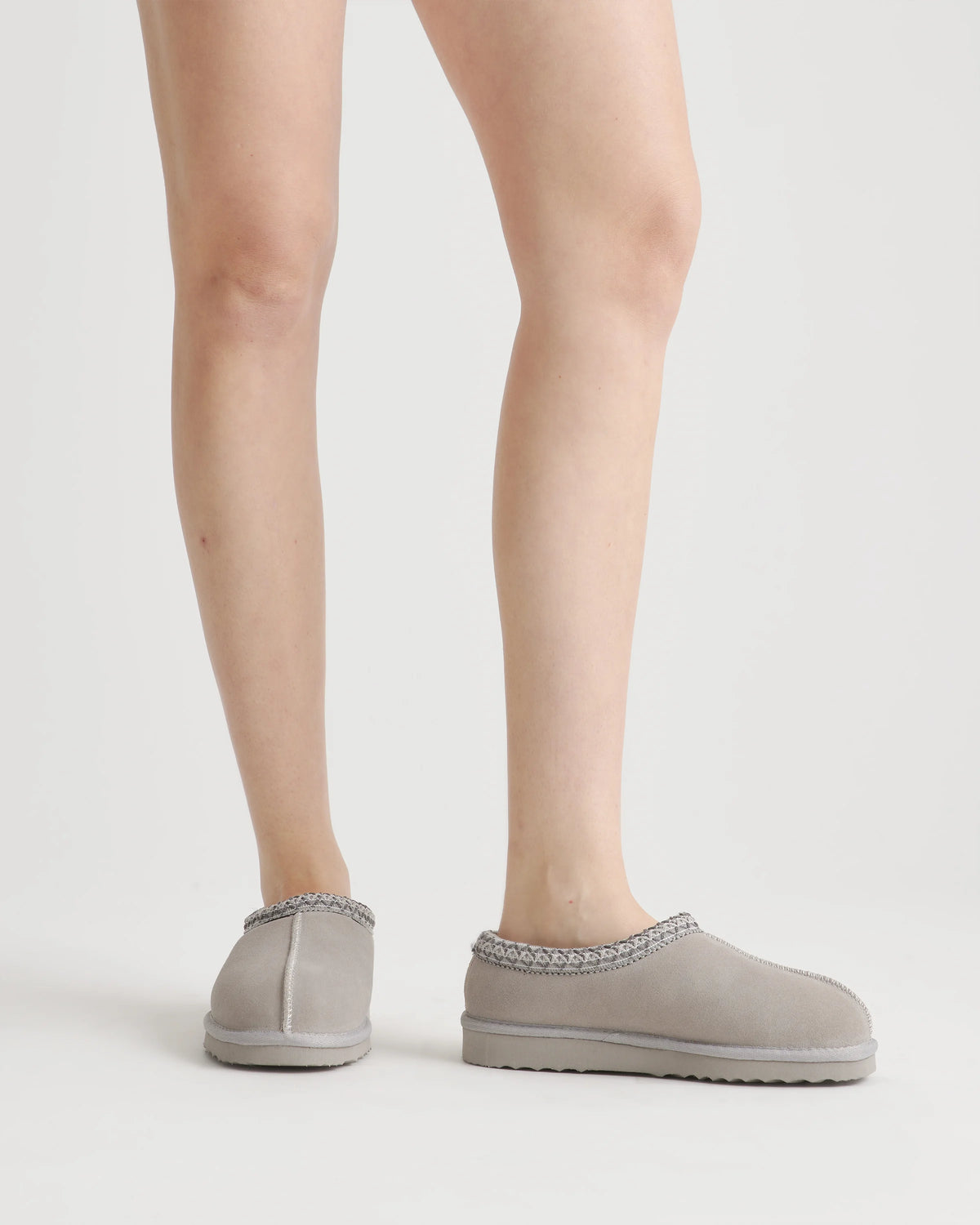 Australian Shearling Clog Slipper - 5 / Pecan