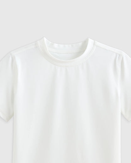 Short Sleeve Rash Guard Top - 6 / Coral Orange