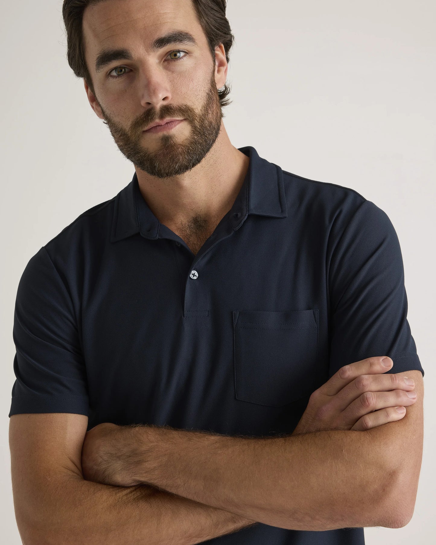 ProPique Performance Polo - S / Navy