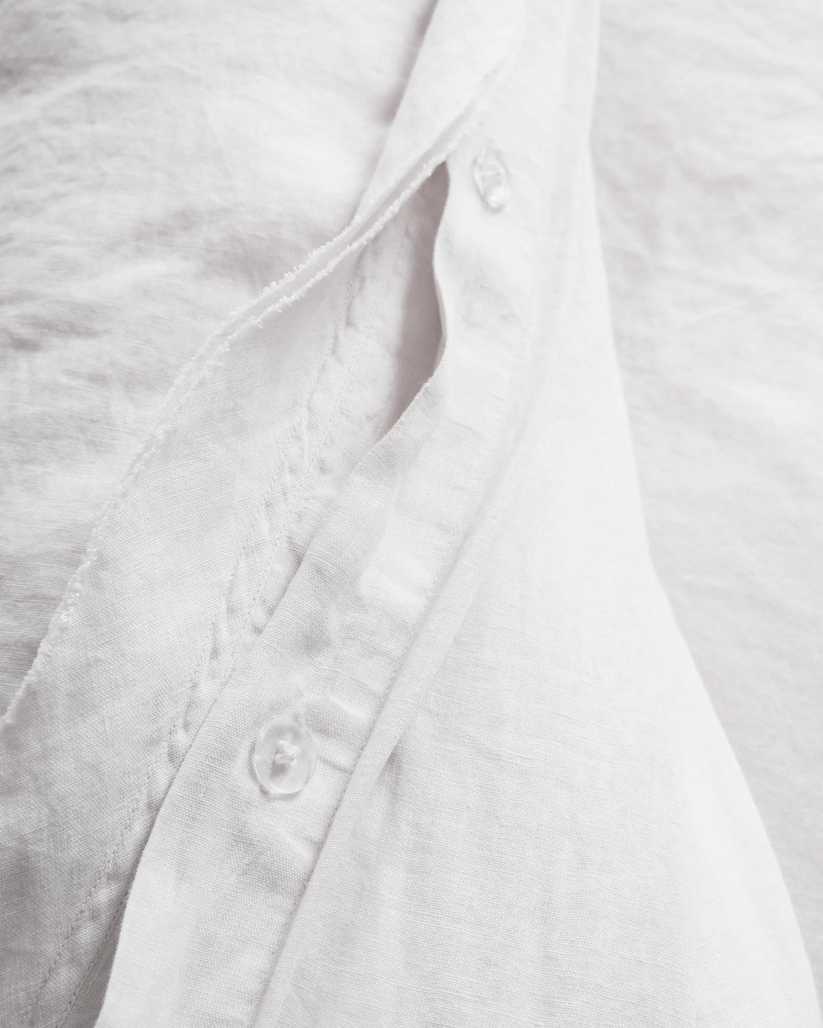European Linen Double Flange Duvet Cover - Twin / Pine