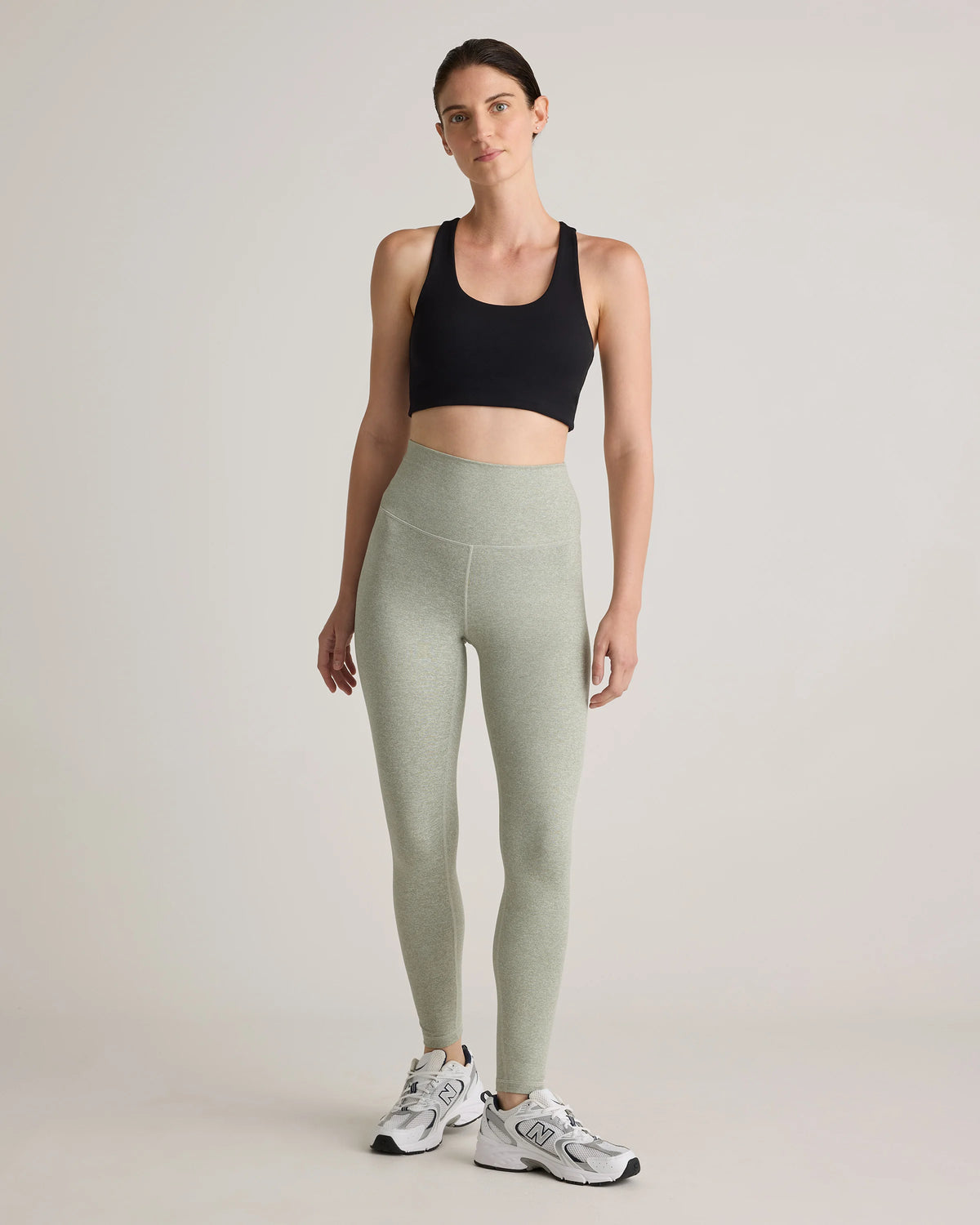 Ultra-Soft High-Rise Legging - XS / Heather Oatmeal