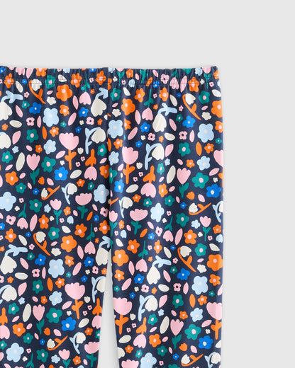 Organic Cotton Leggings - 6 / Red