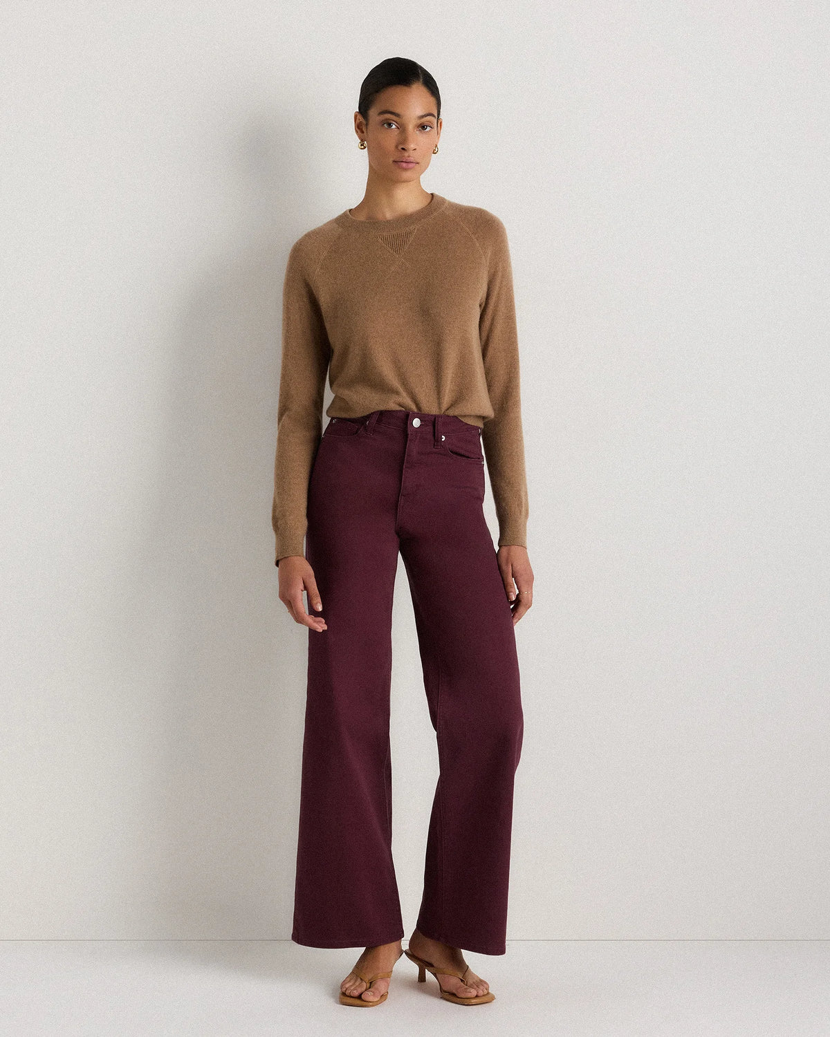 Bella Stretch Wide Leg Jeans - 24 / Frosted Blue
