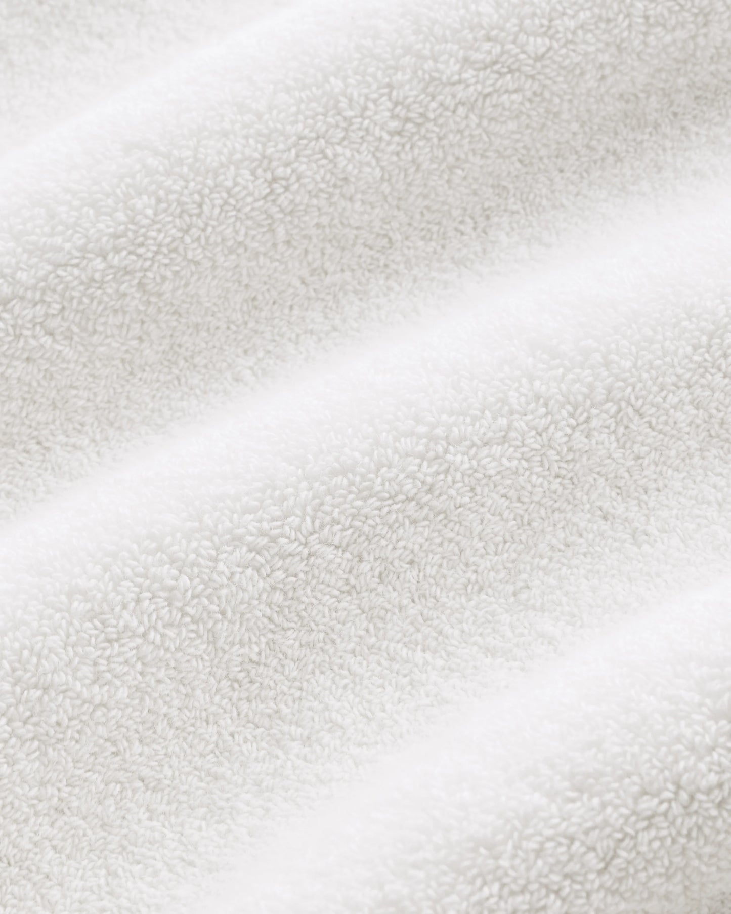 Plush Organic Turkish Cotton Hand Towel (Set of 2) - One Size / White