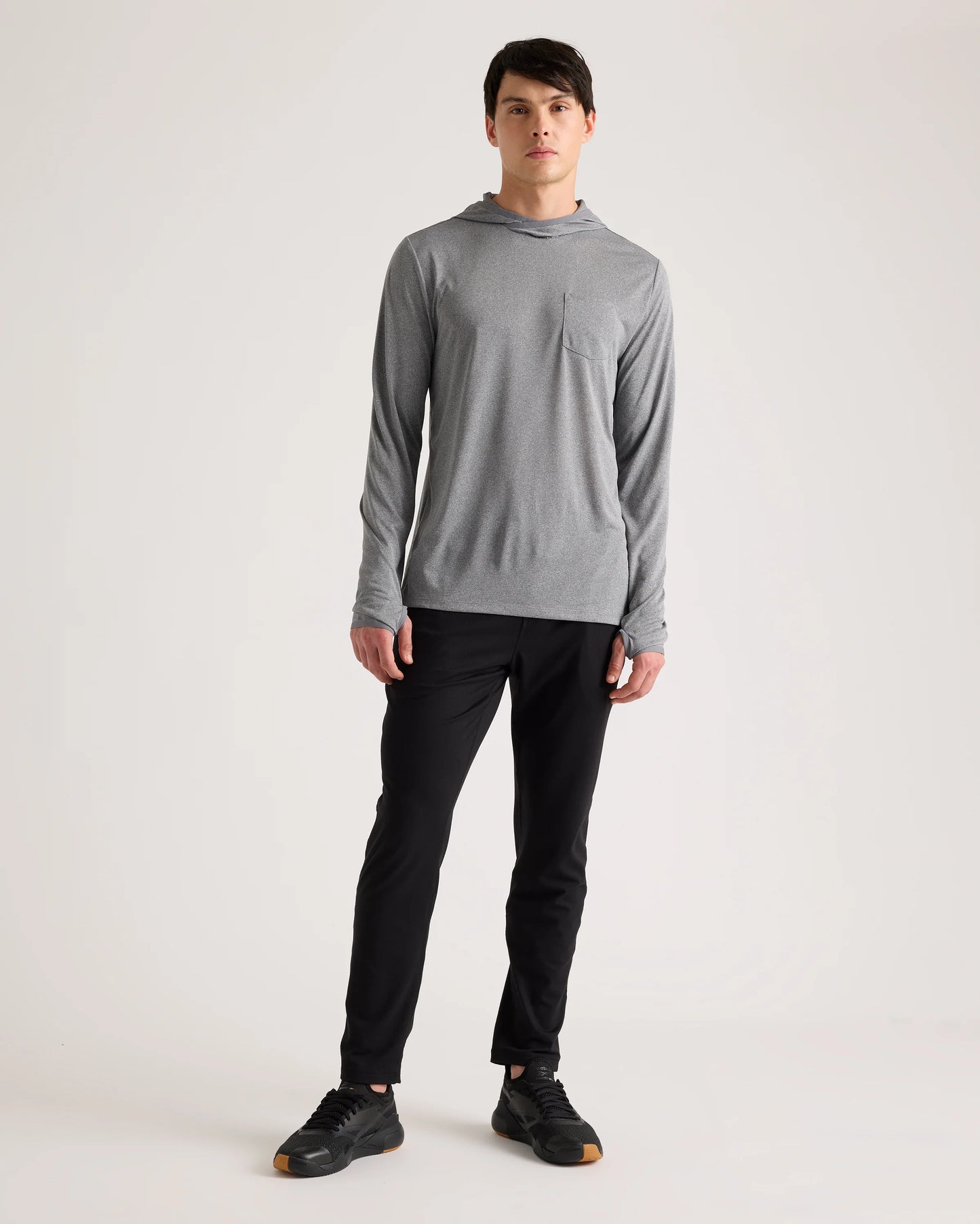 Ultra-Light Performance Hoodie - S / Dark Heather Grey