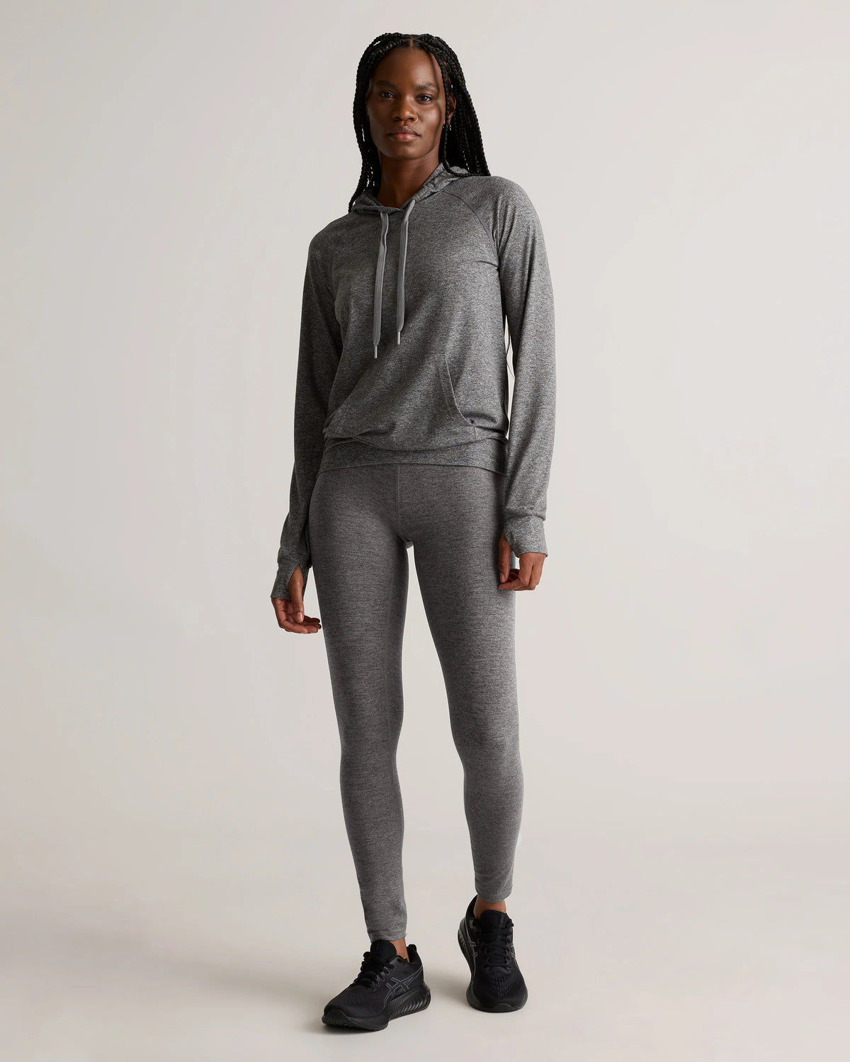 Ultra-Soft High-Rise Legging - XS / Heather Oatmeal