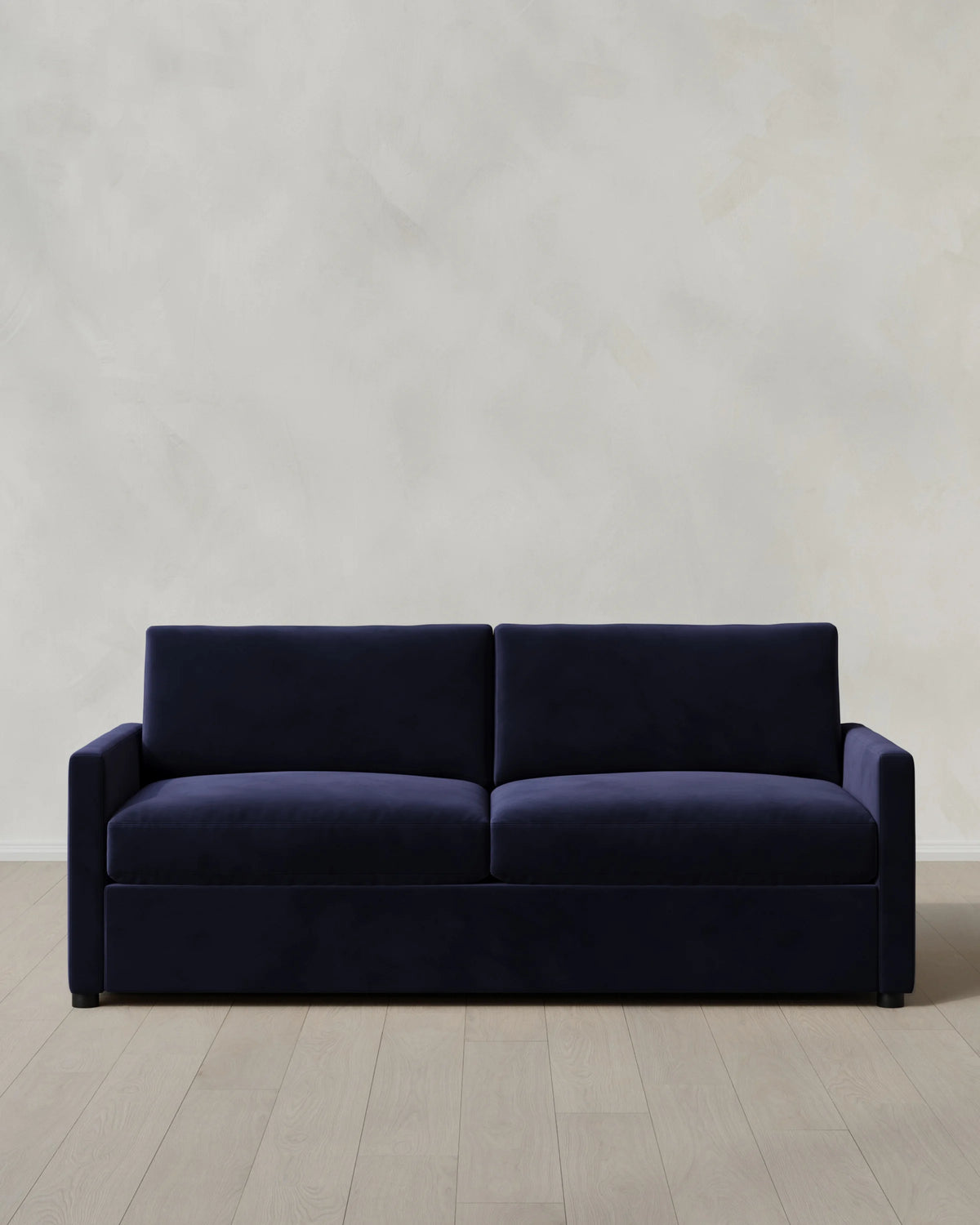 Brennan Sofa in Performance Velvet - 7ft / Taupe