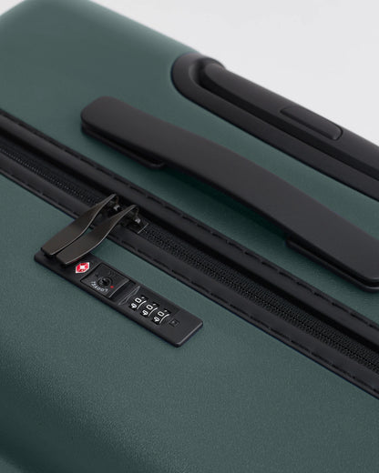 Small Carry-On & Large Check-In Suitcase Set - One Size / Olive
