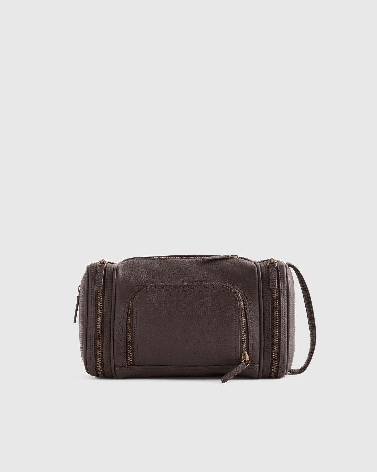 Nappa Leather Toiletry Bag - One Size / Black