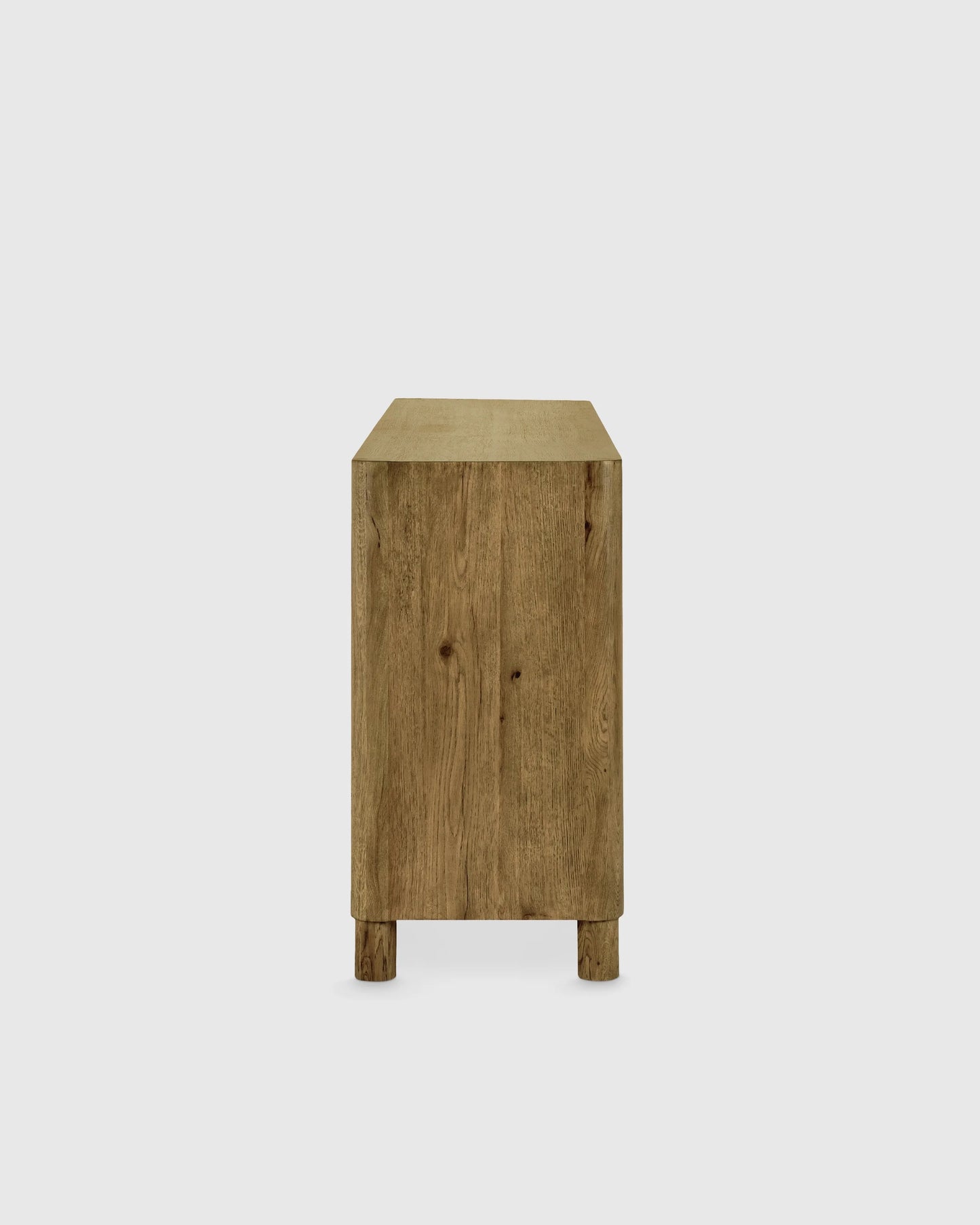 Rustic Oak Sideboard - One Size / Natural