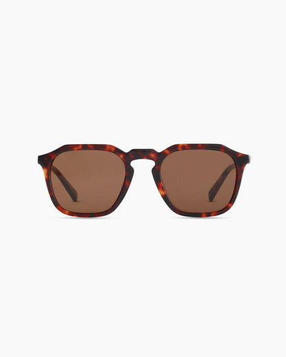 Jude Polarized Acetate Sunglasses - One Size / Black with Green lens