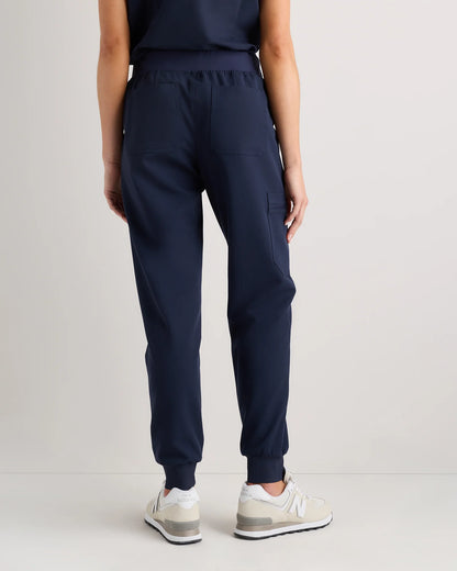 AeraFlex Scrub Joggers - XS / Bold Black