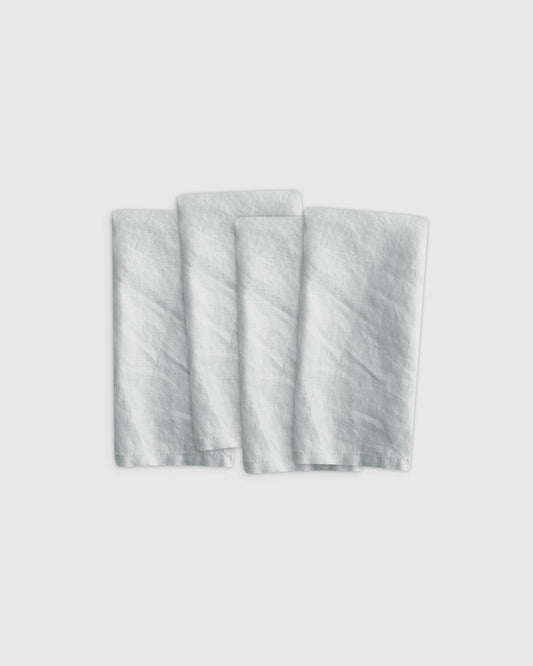European Linen Napkins (Set of 4) - One Size / Mist