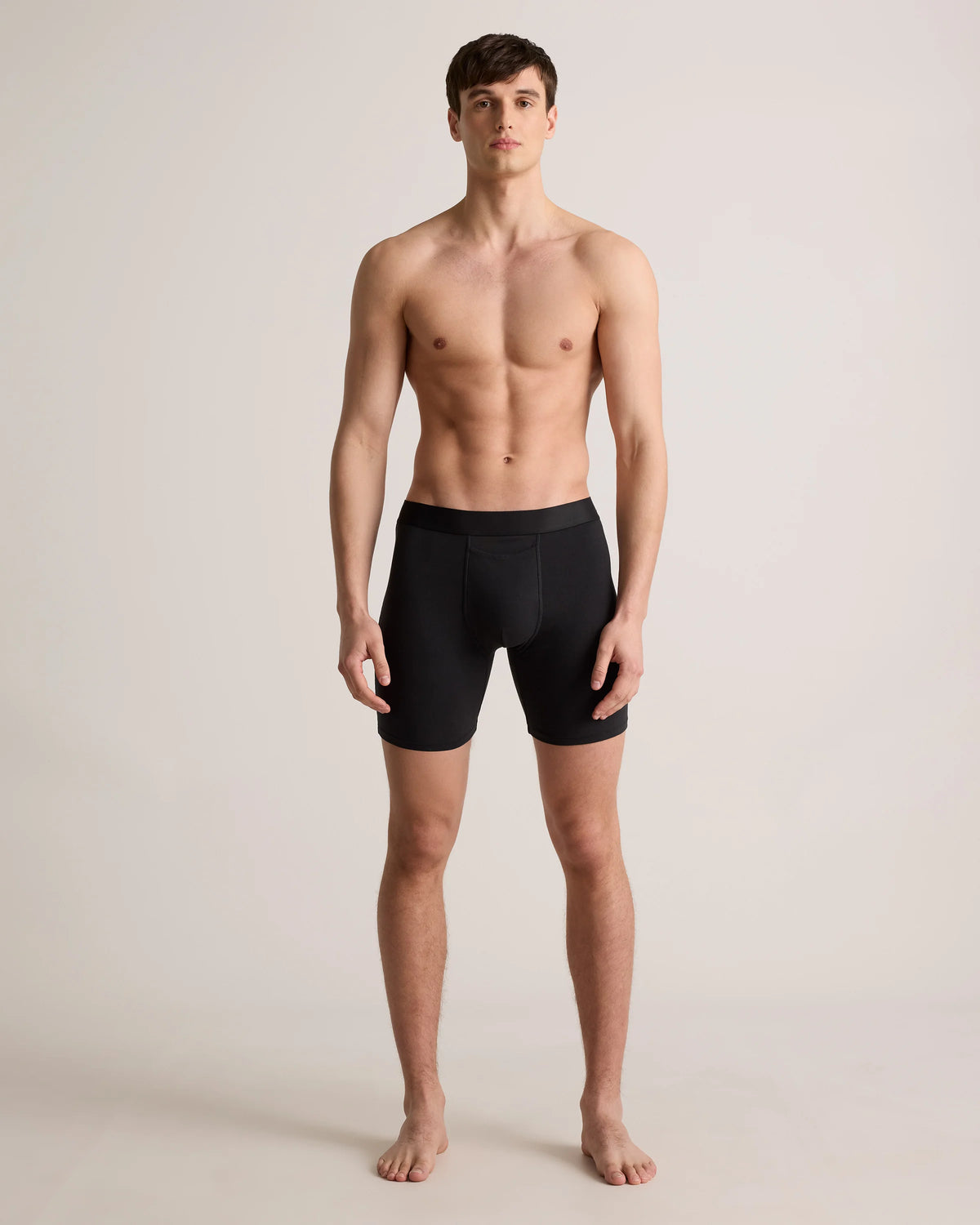 Organic Cotton 6'' Boxer Brief (3-pack) - XS / Light Grey