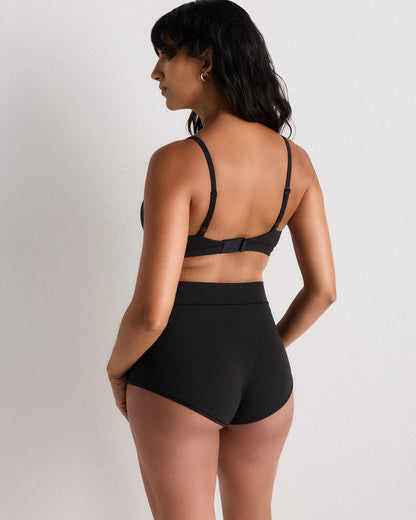 Second Skin Nursing Scoop Bralette (2-pack) - XS / Black