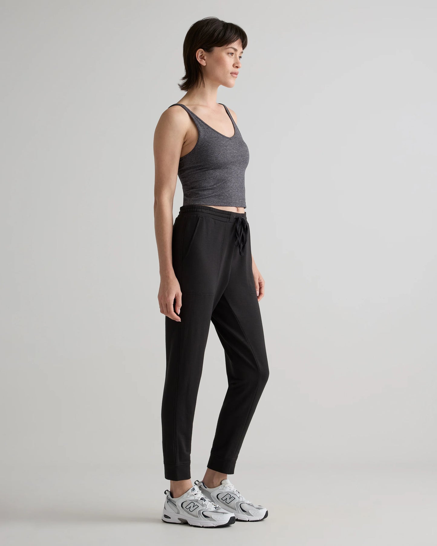 SuperSoft Fleece Joggers - XS / Smoked Thyme Green