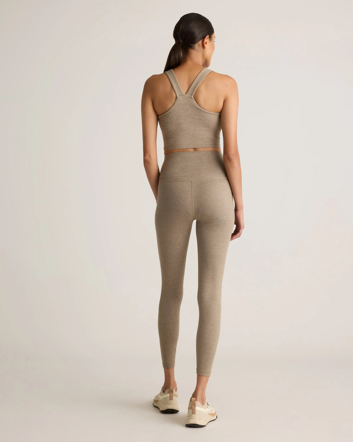 Ultra-Soft High-Rise Legging - XS / Heather Oatmeal