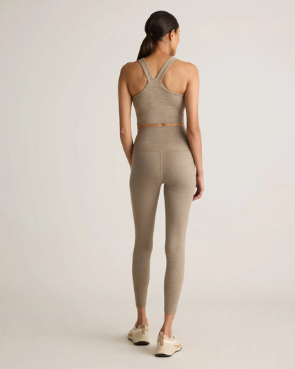 Ultra-Soft High-Rise Legging - XS / Heather Oatmeal