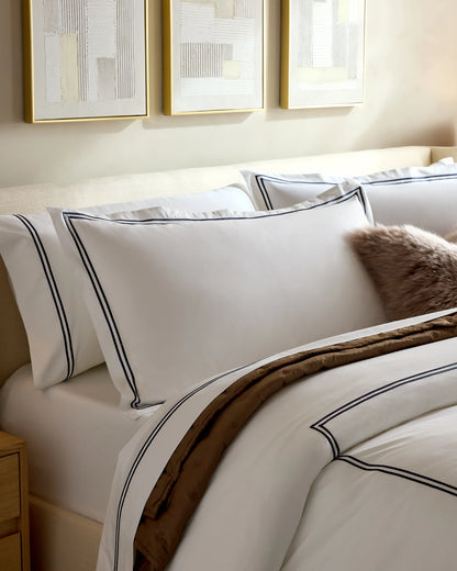 Organic Crisp Percale Sham Set - Standard / White
