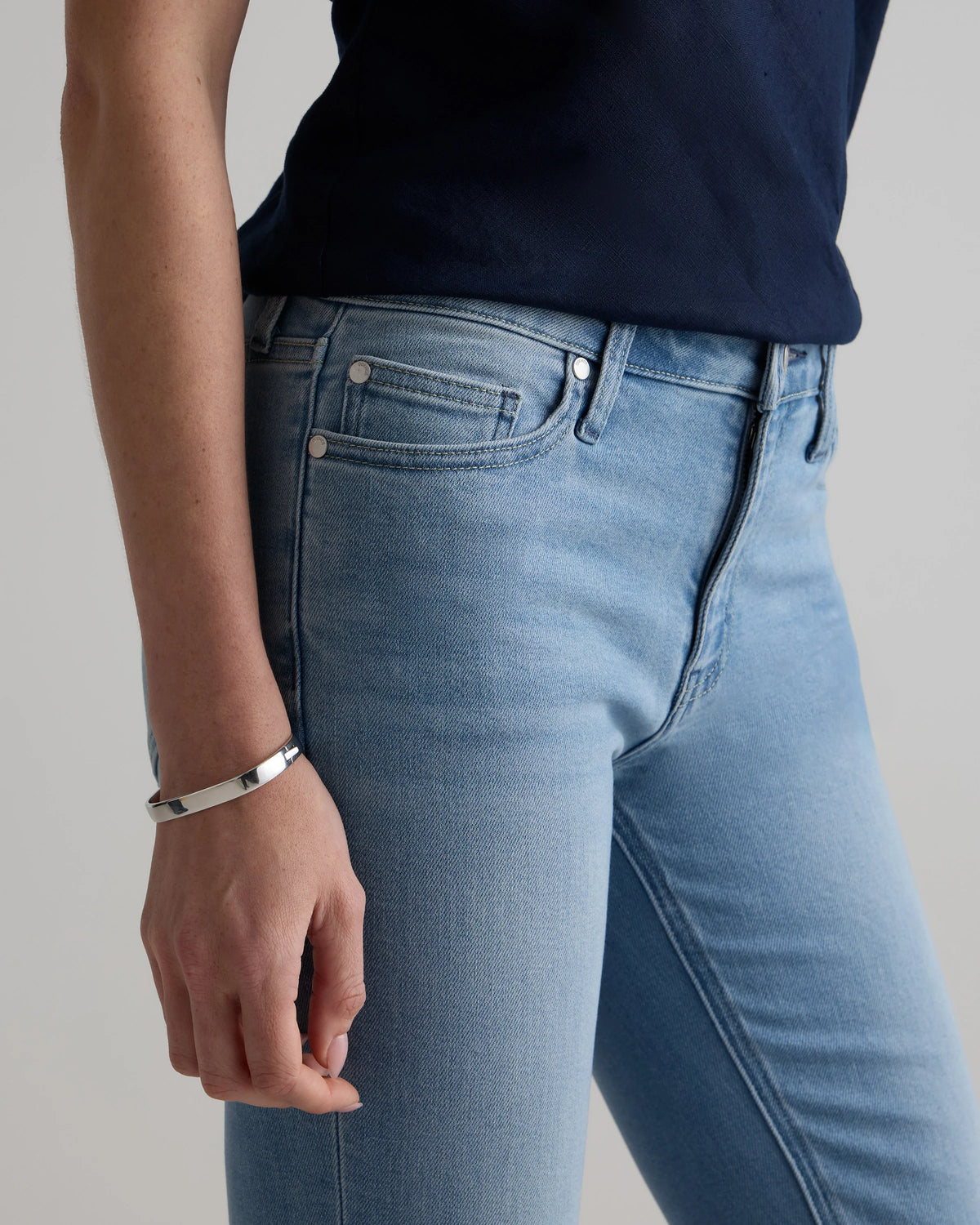 Luna Stretch Flare Jeans - 24 / Black