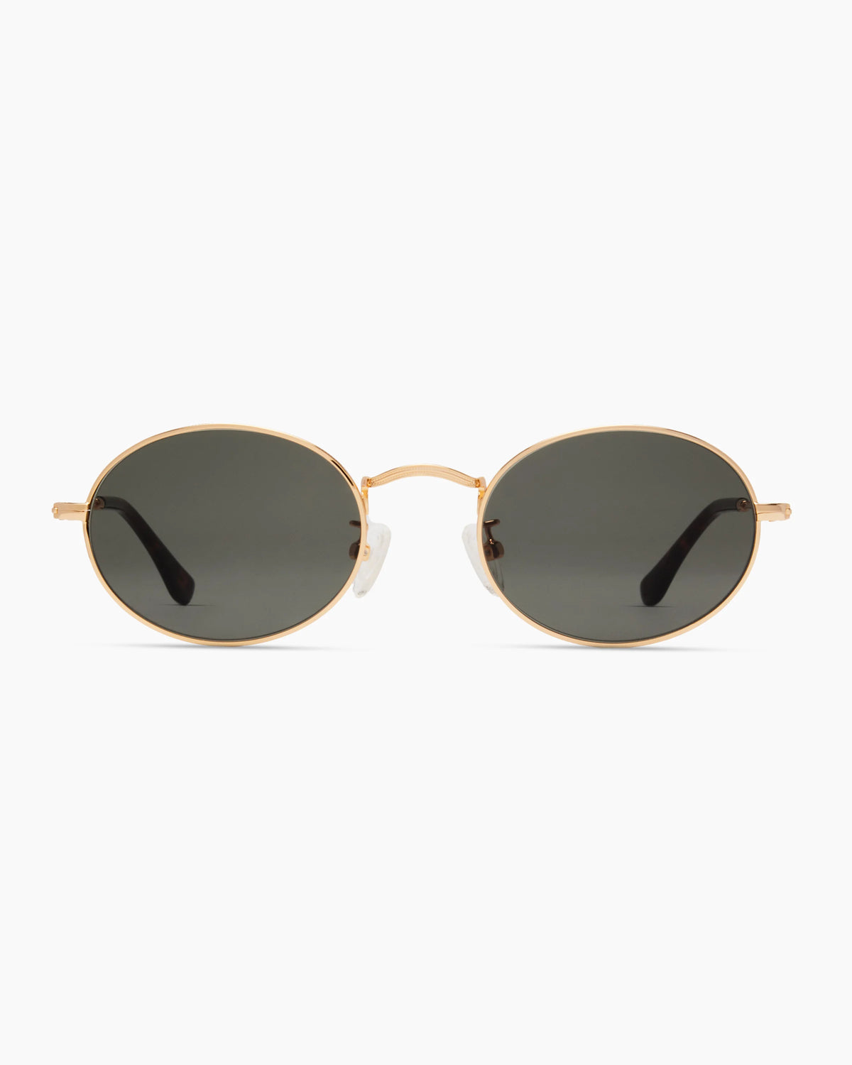 Venice Polarized Stainless Steel Sunglasses - Standard / Gold with Green lens