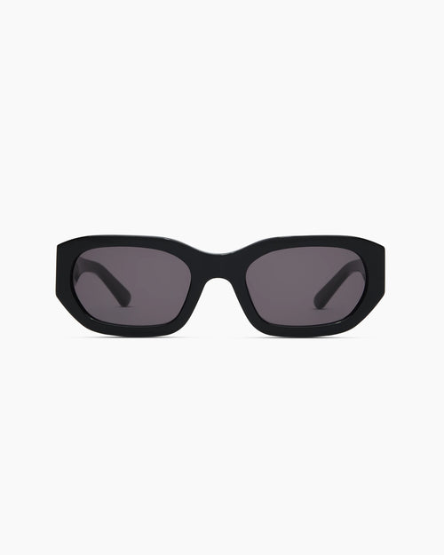 Brisbane Polarized Acetate Sunglasses - Standard / Black with Grey lens
