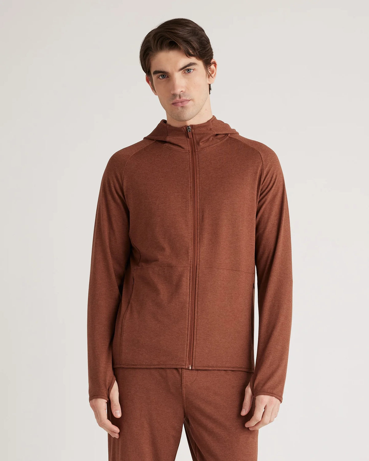 Flowknit Performance Zip Hoodie - S / Heather Grey