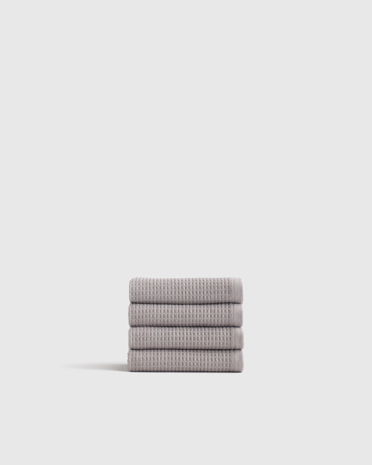 Turkish Waffle Terry Washcloth (Set of 4) - One Size / Ivory