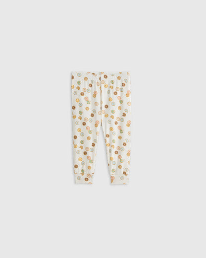 Bamboo Long Sleeve and Pant Pajama Set - 12-18M / Wildflower Dreams
