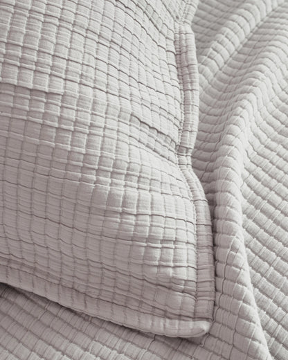 Organic Ribbed Cotton Coverlet - Twin / Toffee