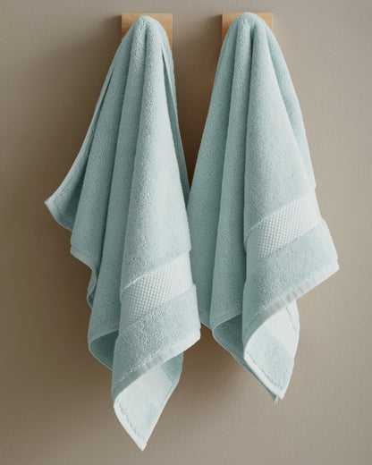 Turkish Ultra Plush Hand Towel (Set of 2) - One Size / White