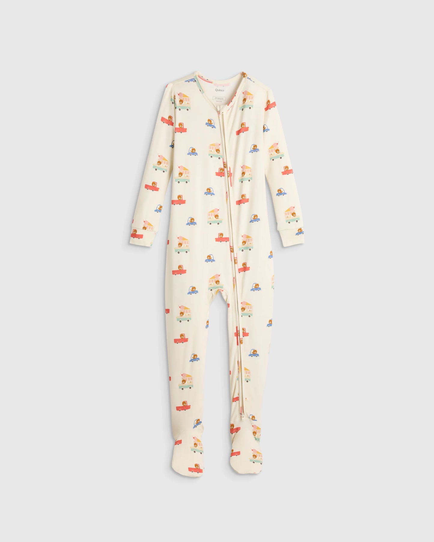 Bamboo Footie Pajama - 2T / Ice Cream Bears