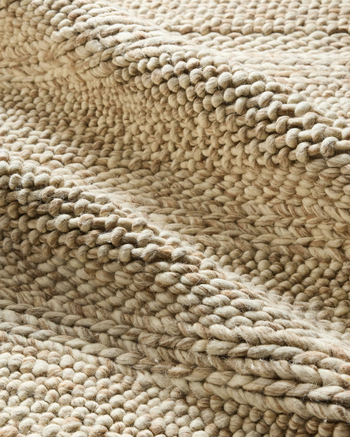 Rowan Handwoven Wool Rug - 5' x 8' / Sand