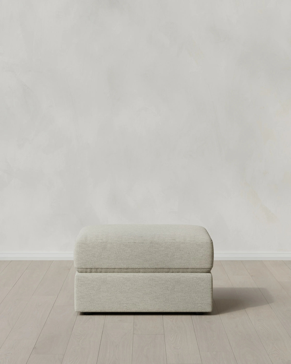 Ashford Deep Seat Ottoman in Performance Basketweave - One Size / Navy
