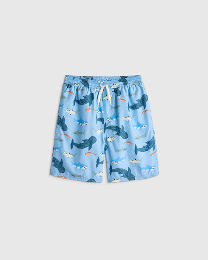 Swim Trunk - 6 / Wavy Fish