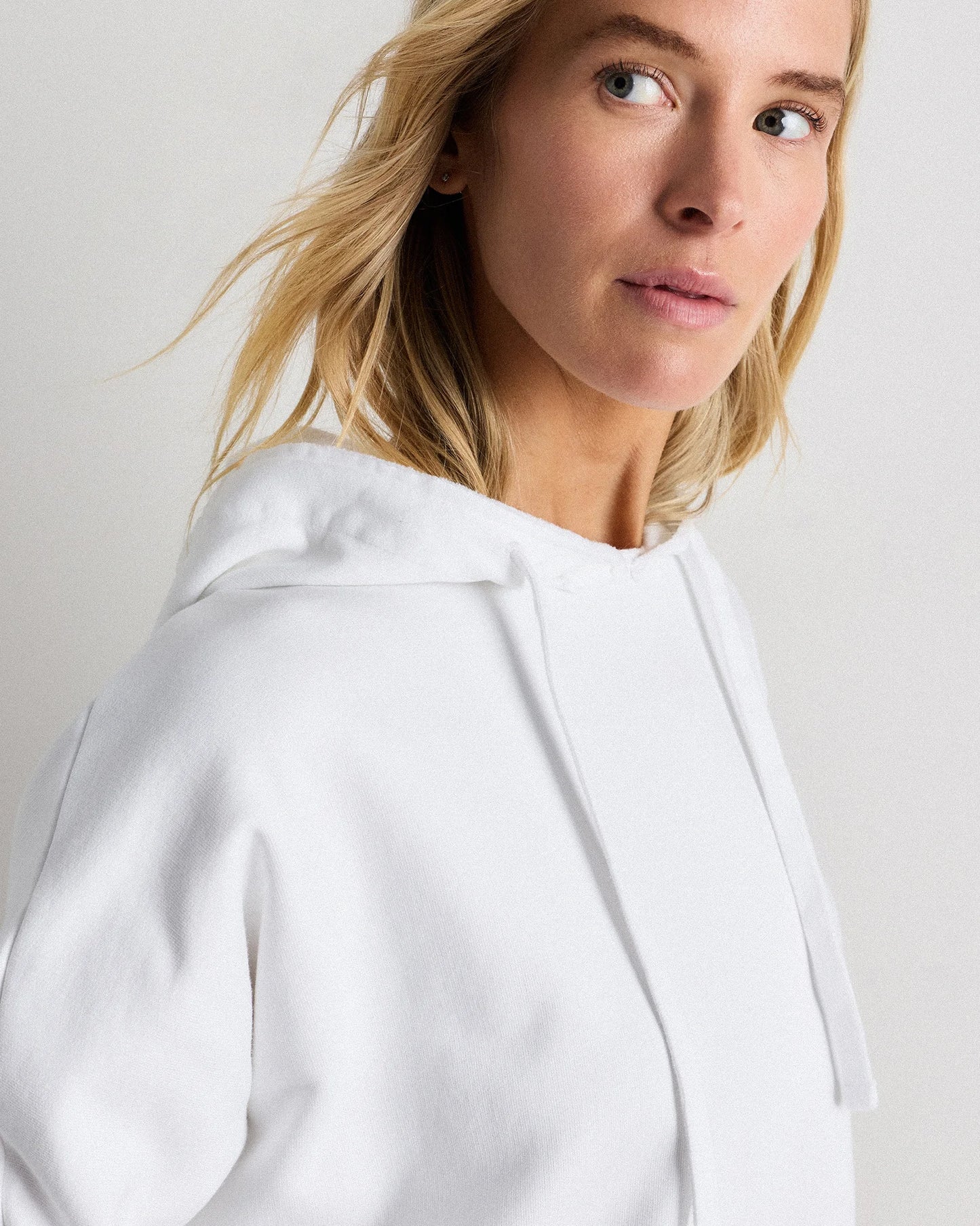 Organic French Terry Hoodie - XS / Ruby Red
