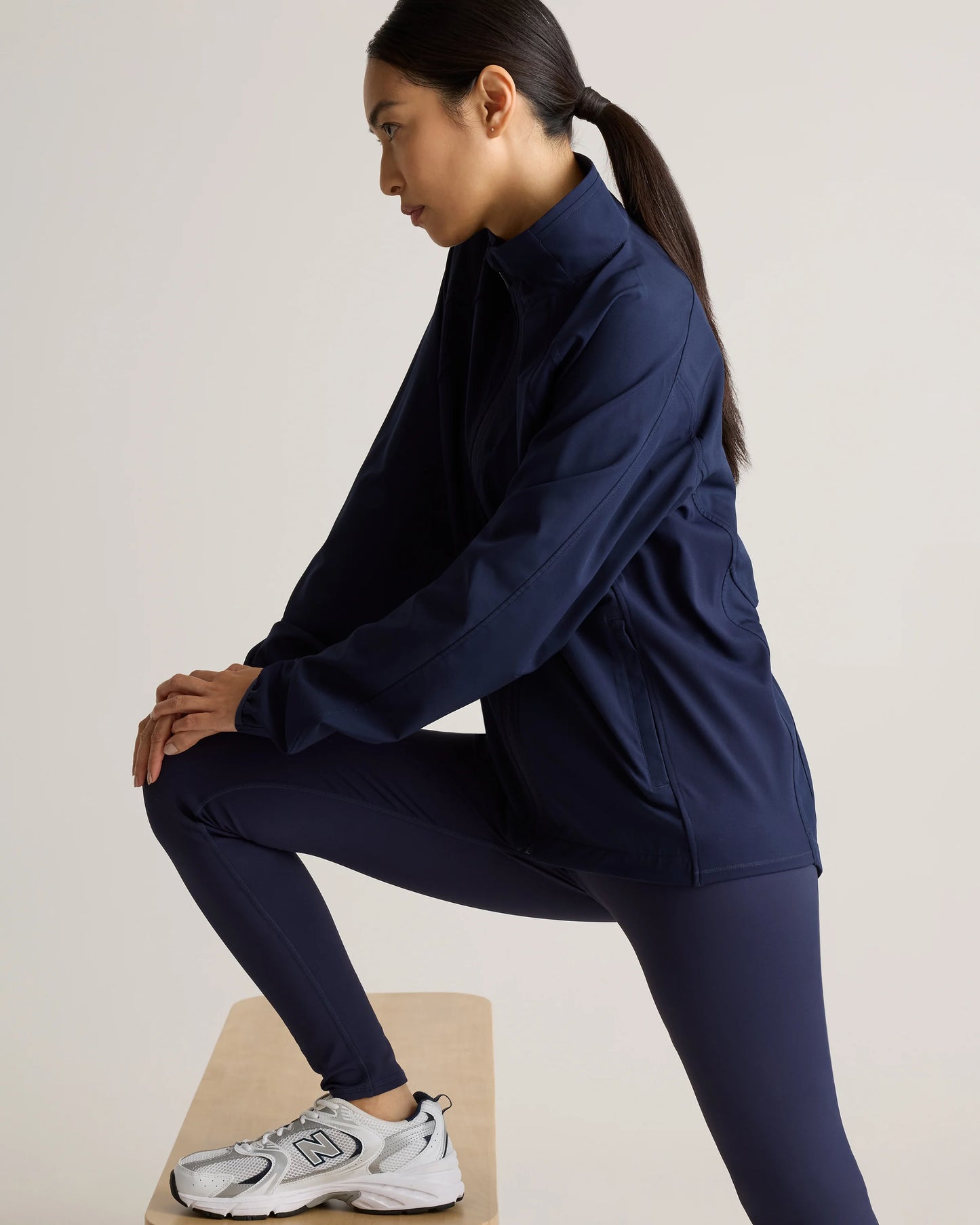 Race Day Full-Zip Jacket - XS / Deep Navy
