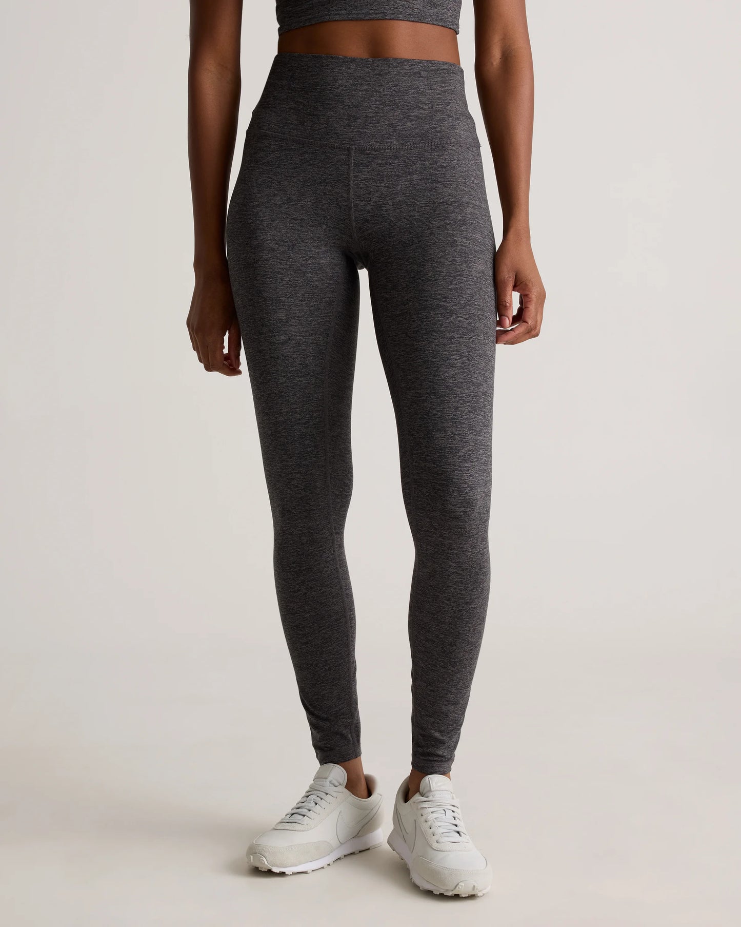 Ultra-Soft High-Rise Legging - XS / Heather Oatmeal