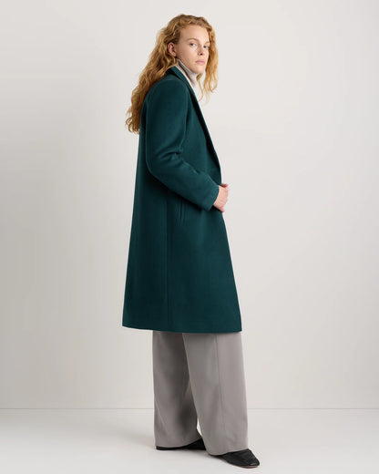 Wool Cashmere Blazer Coat - XS / Mocha Brown