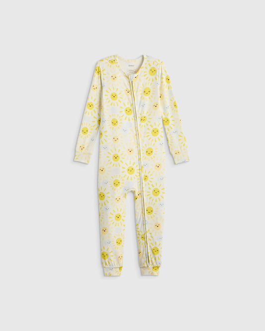 Bamboo One Piece Pajama - 2T / Wildflower Dreams