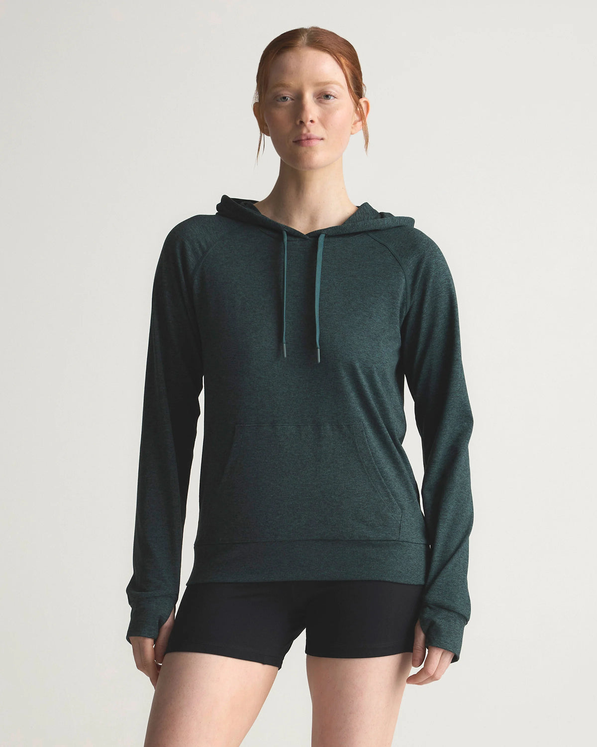 Flowknit Pullover Hoodie - XS / Heather Navy