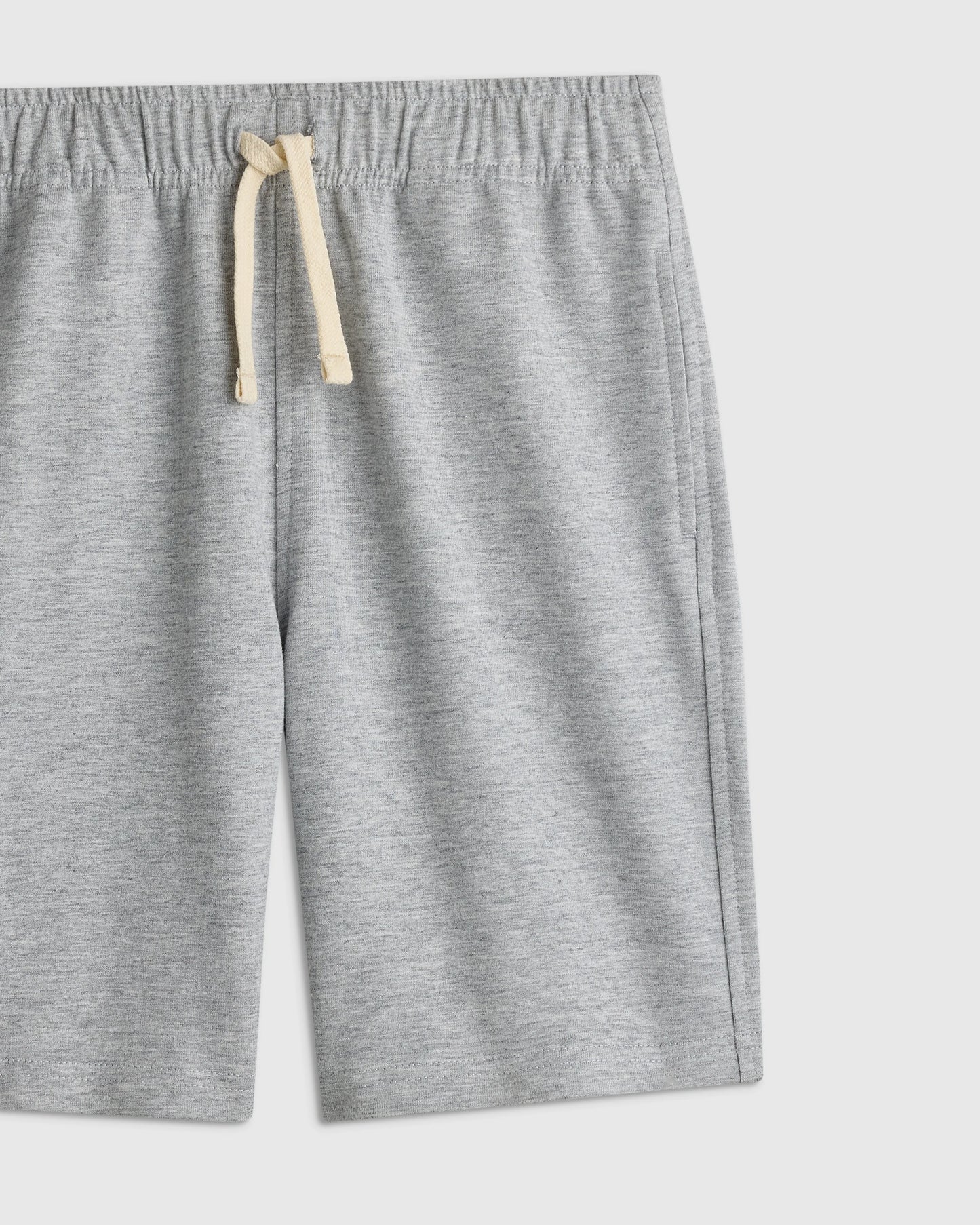 Organic Cotton French Terry Short - 6 / Heather Grey
